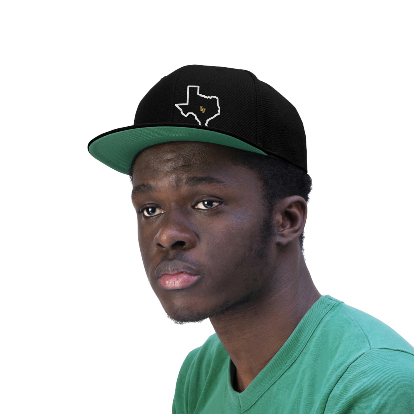 Texas LV Unisex Flat Bill Hat