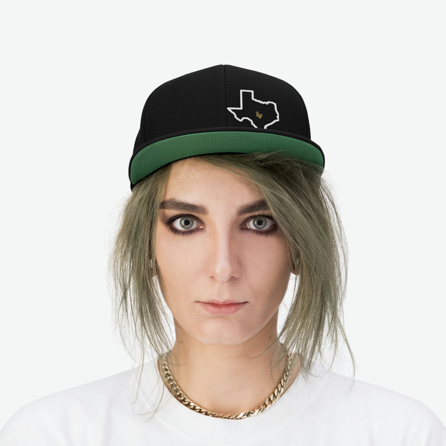 Texas LV Unisex Flat Bill Hat