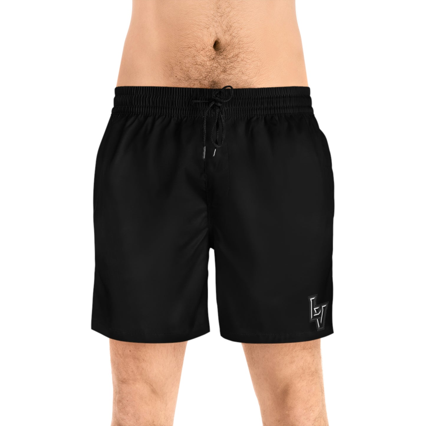 LV Men's Mid-Length Swim Shorts (AOP)