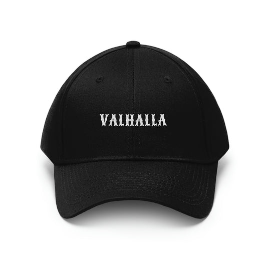 Embroidered Valhalla Unisex Twill Hat