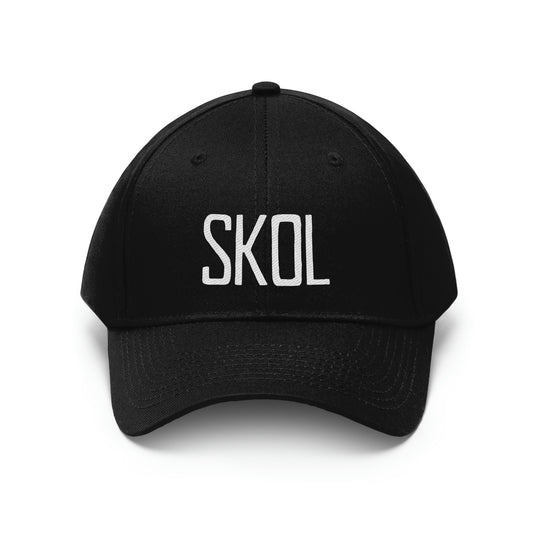Embroidered SKOL Unisex Twill Hat