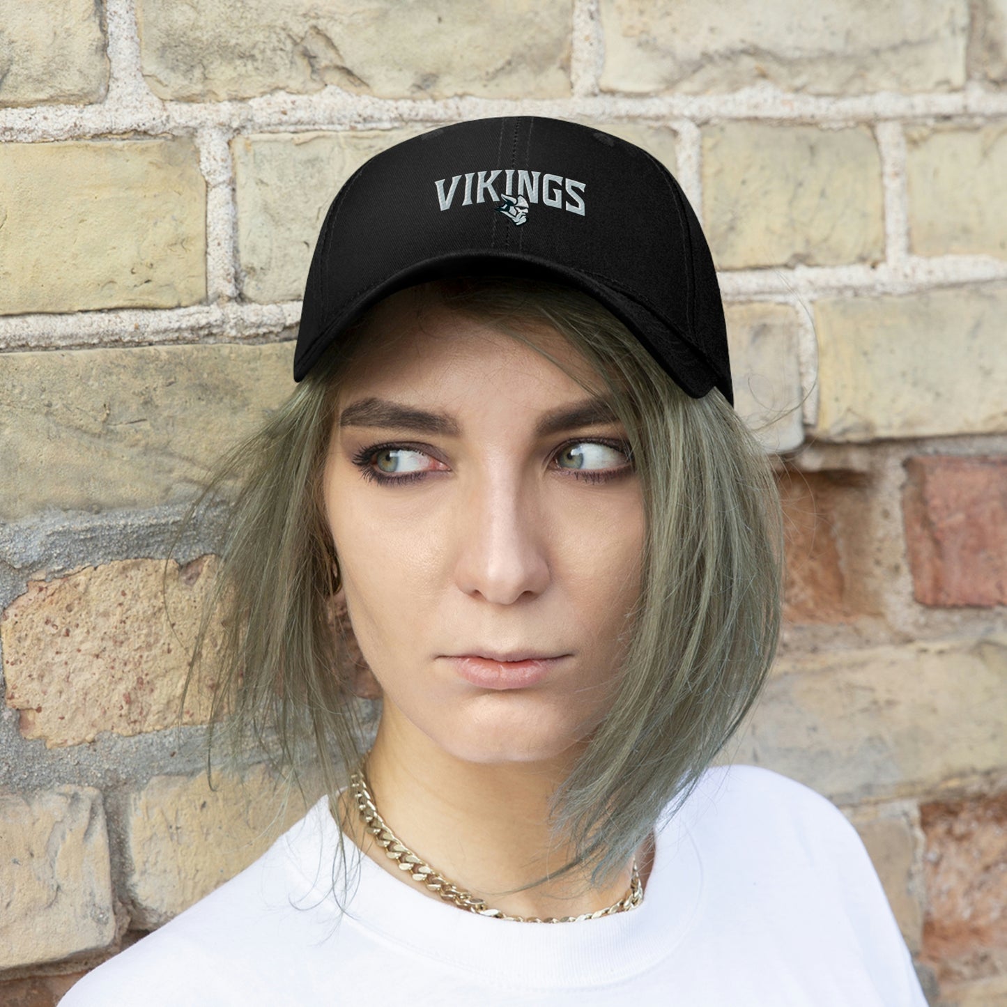 Embroidered Viking Unisex Twill Hat