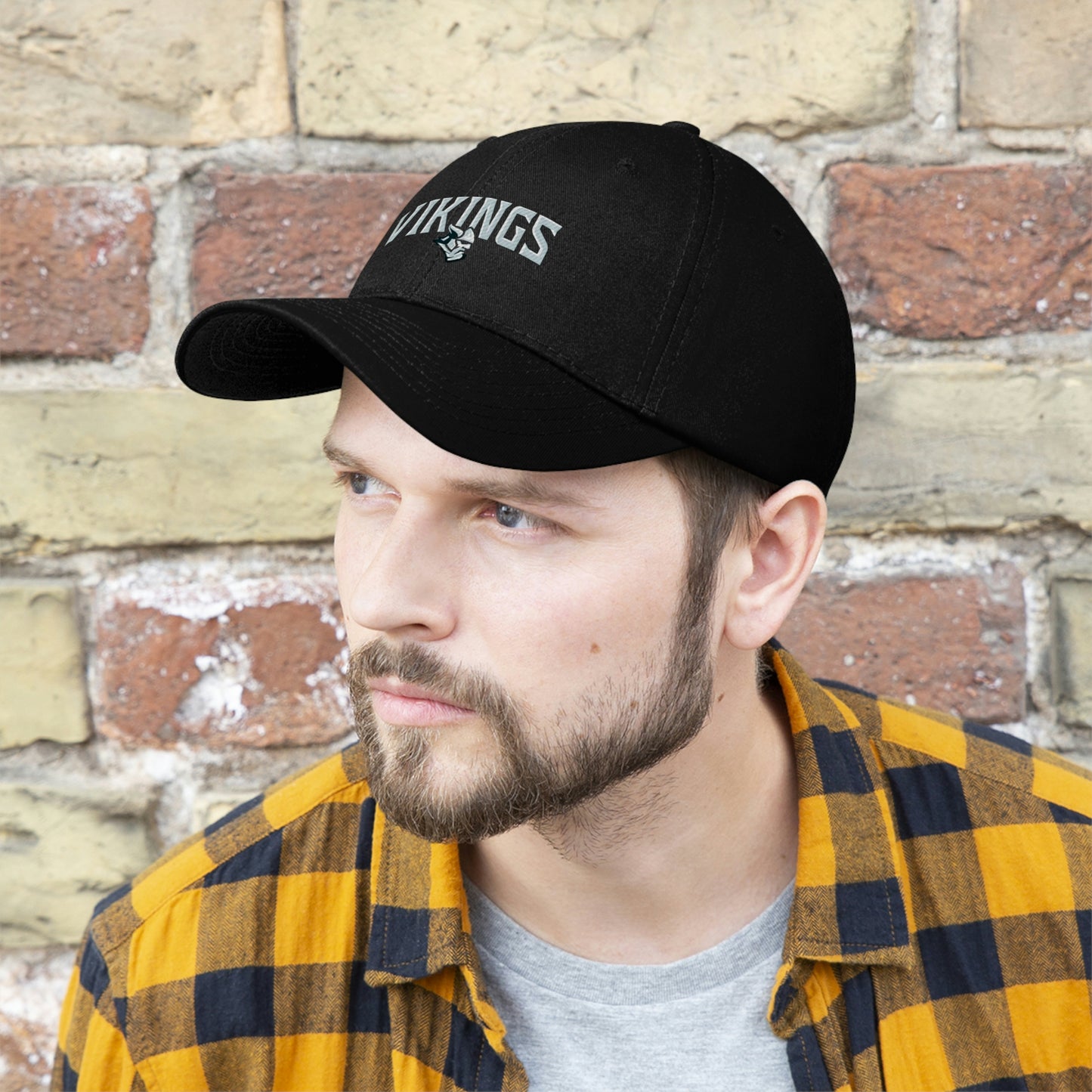 Embroidered Viking Unisex Twill Hat