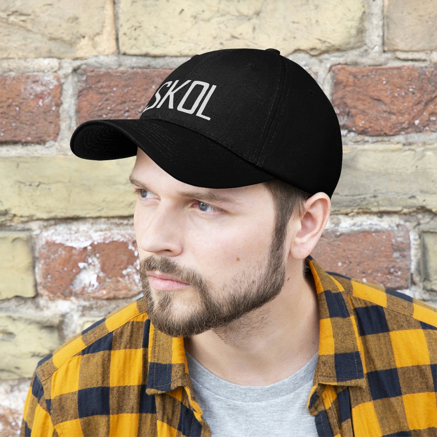 Embroidered SKOL Unisex Twill Hat